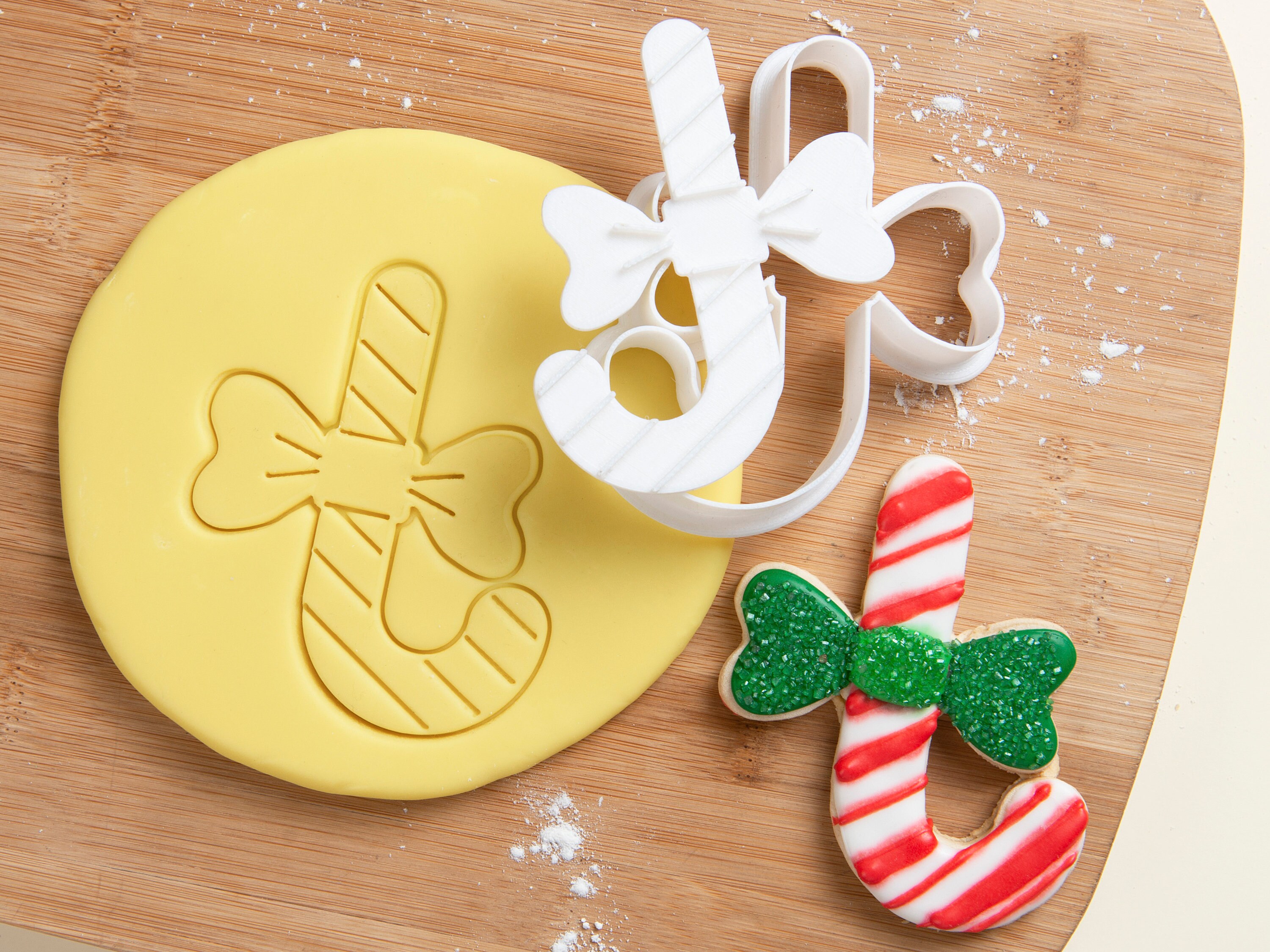 Christmas Cookie Cutters and Stamp Set Fondant Embosser Clay - Etsy UK