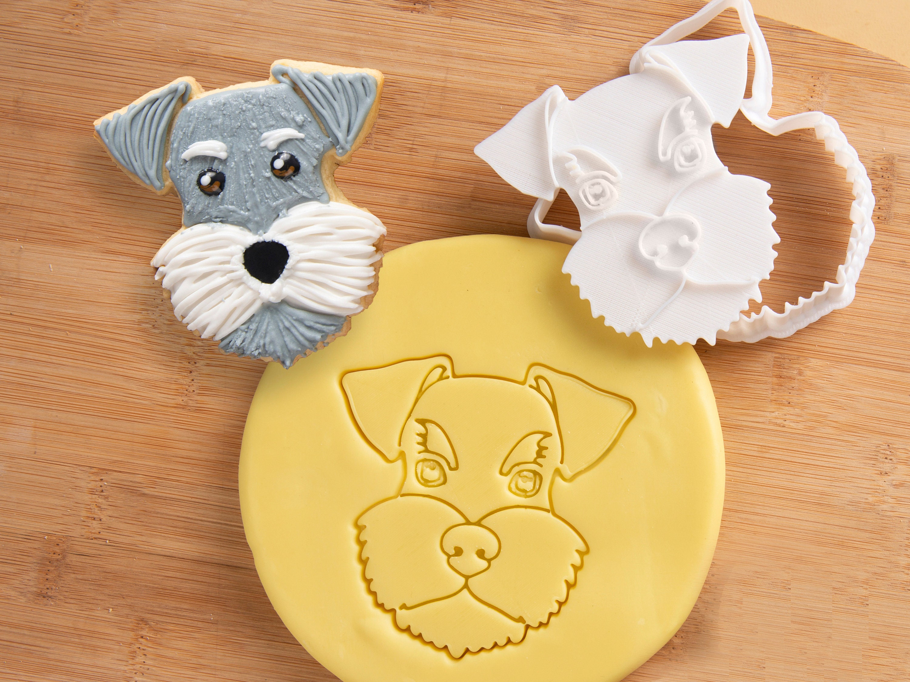 fondant schnauzer