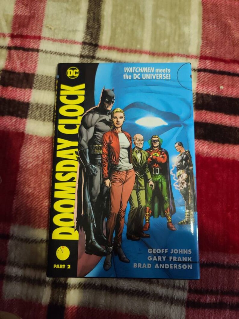 Doomsday Clock hardcover graphic novels volume 1 & 2 DC Comics Etsy