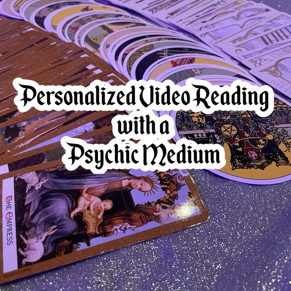 Video Psychic Medium Reading/Charm Casting