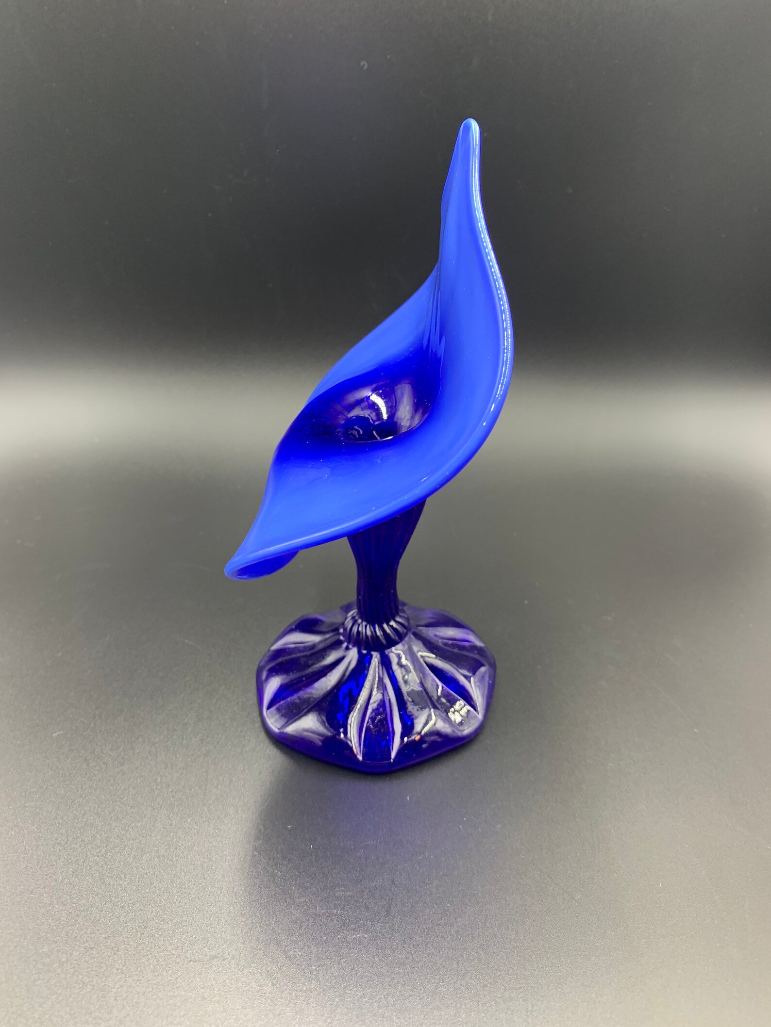 Vintage Signed Joe Deanda Jack in the Pulpit Glass Art Vase Etsy