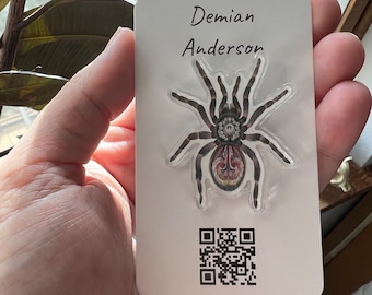Tarantula Acrylic Pin
