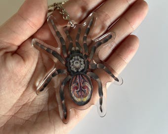 Tarantula Acrylic Keychain