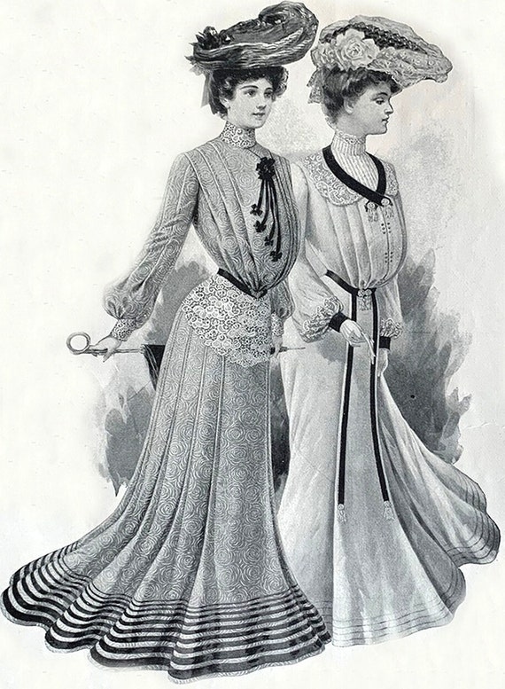 1900s dresses for ladies Early 1900 Fashion for Women