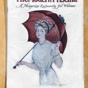 Modern Priscilla Antique Magazine, Vintage June 1917 Priscilla Magazine, Antique Monthly Subscription, Old Fashion Ads