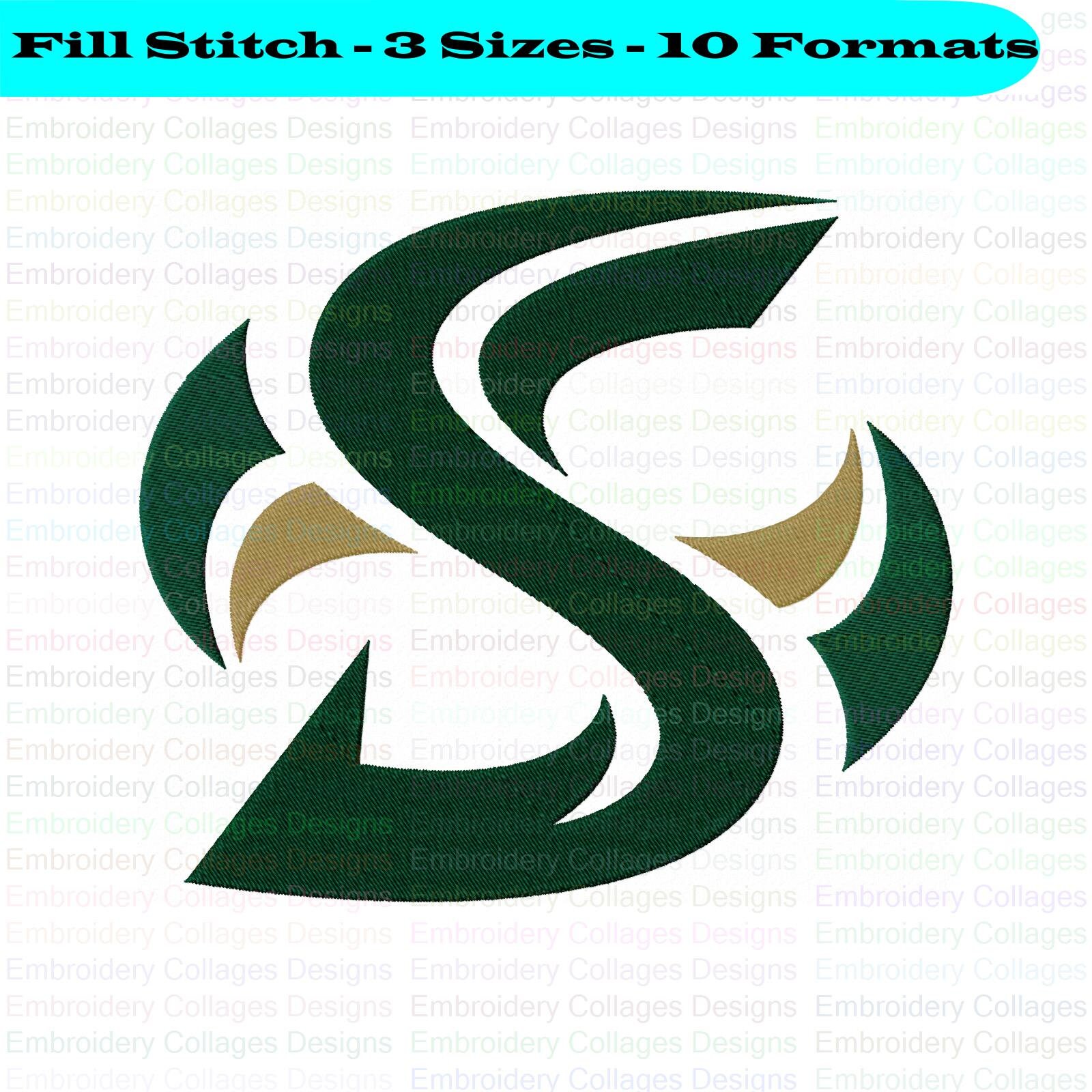 Sacramento State Embroidery Design 3 Sizes 10 Etsy