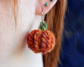 Pumpkin Earrings