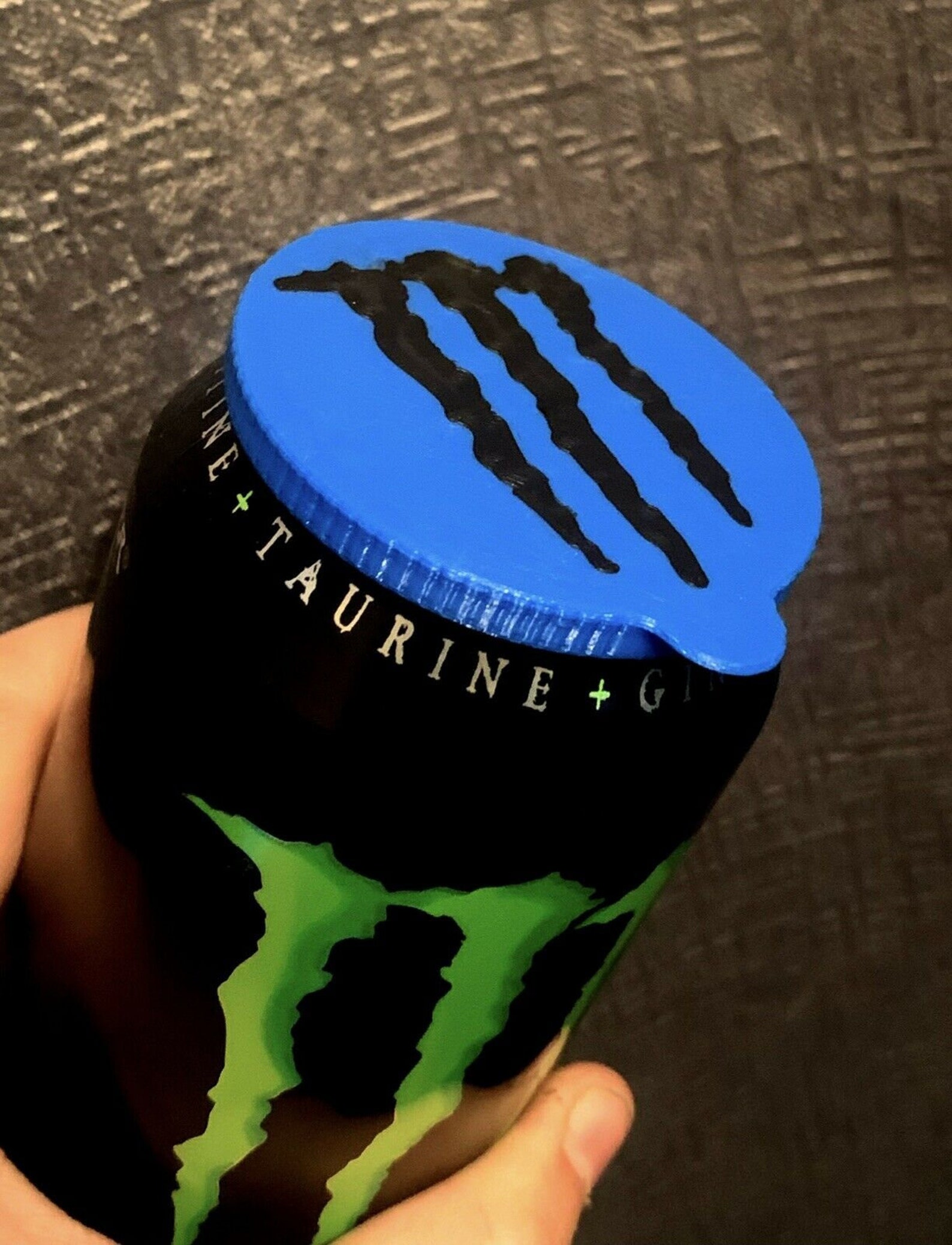 Monster Energy Drink Can Saver Cap Cool Birthday Gift Any Etsy