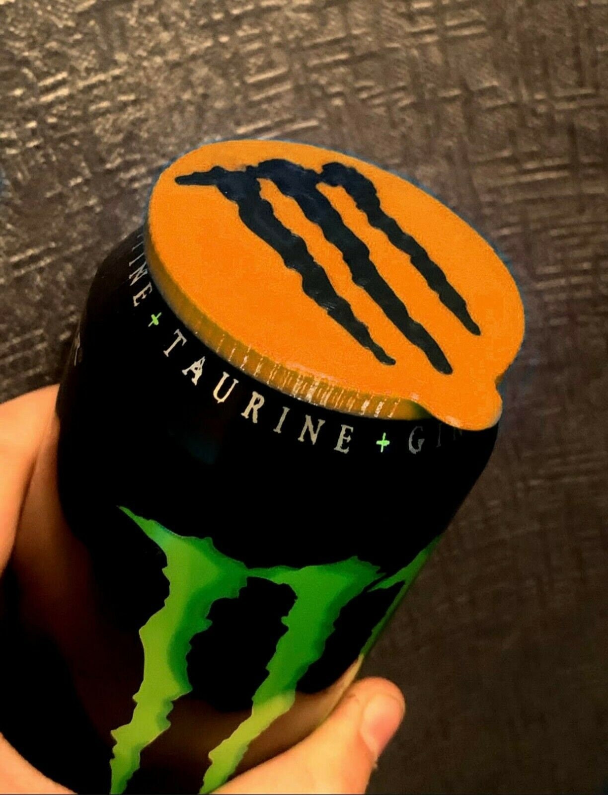 Monster Energy Drink Can Saver Cap Cool Birthday Gift Any Etsy UK