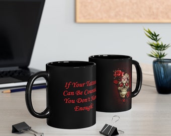 11oz Grim Reaper Gothic tea coffee mug heat sensitive mug Bad Ass
