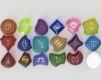 Soul Crystals/Job Stones FFXIV [Digital Download 3D Print Files]