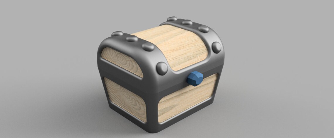 Dice Treasure Chest digital Download 3D Print Files - Etsy
