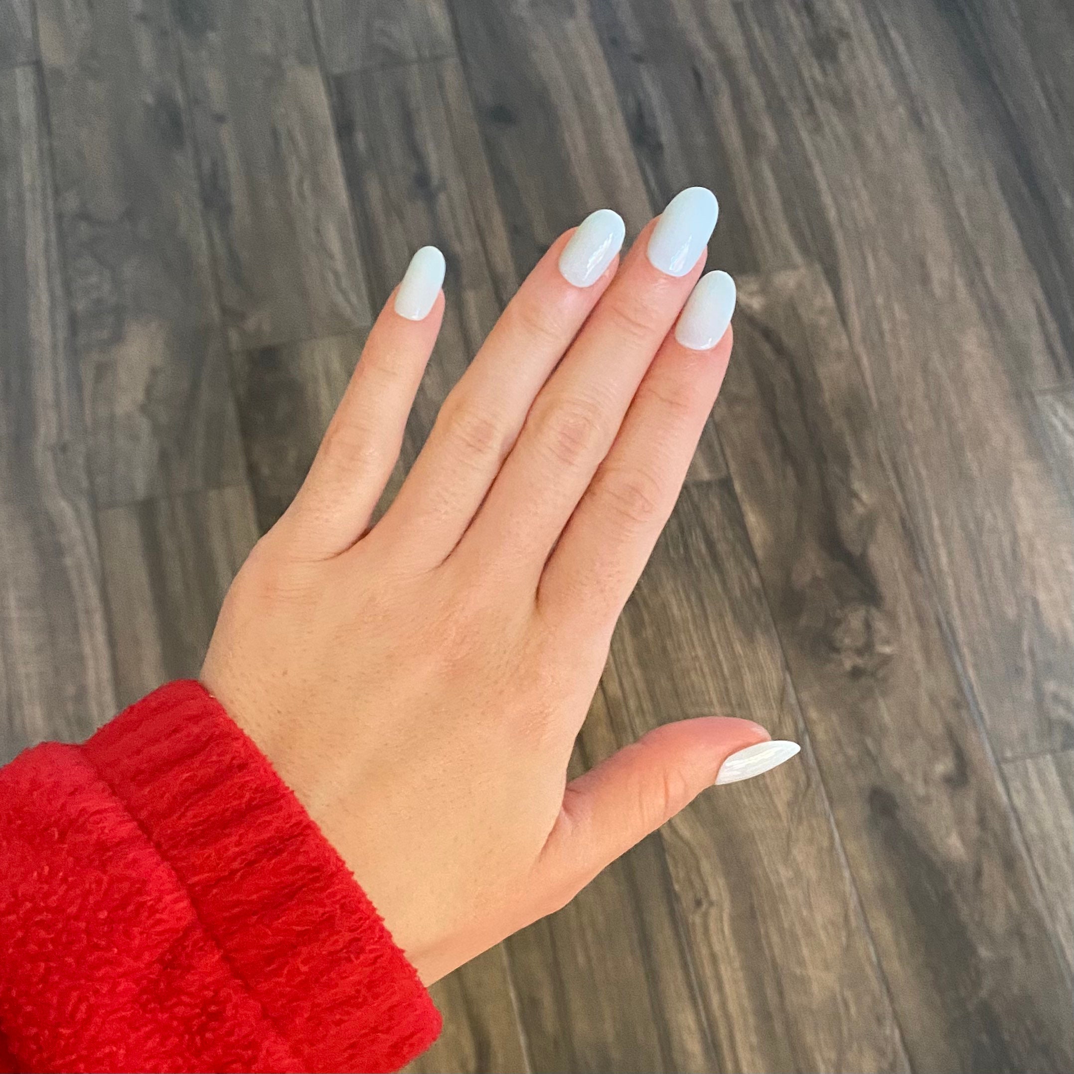 Spring Mint Press on Nails Mint Green Oval Nails Reusable Etsy