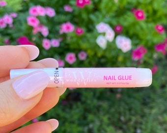 Strong Nail Glue, Best Nail Glue - Set of 10 Tubes