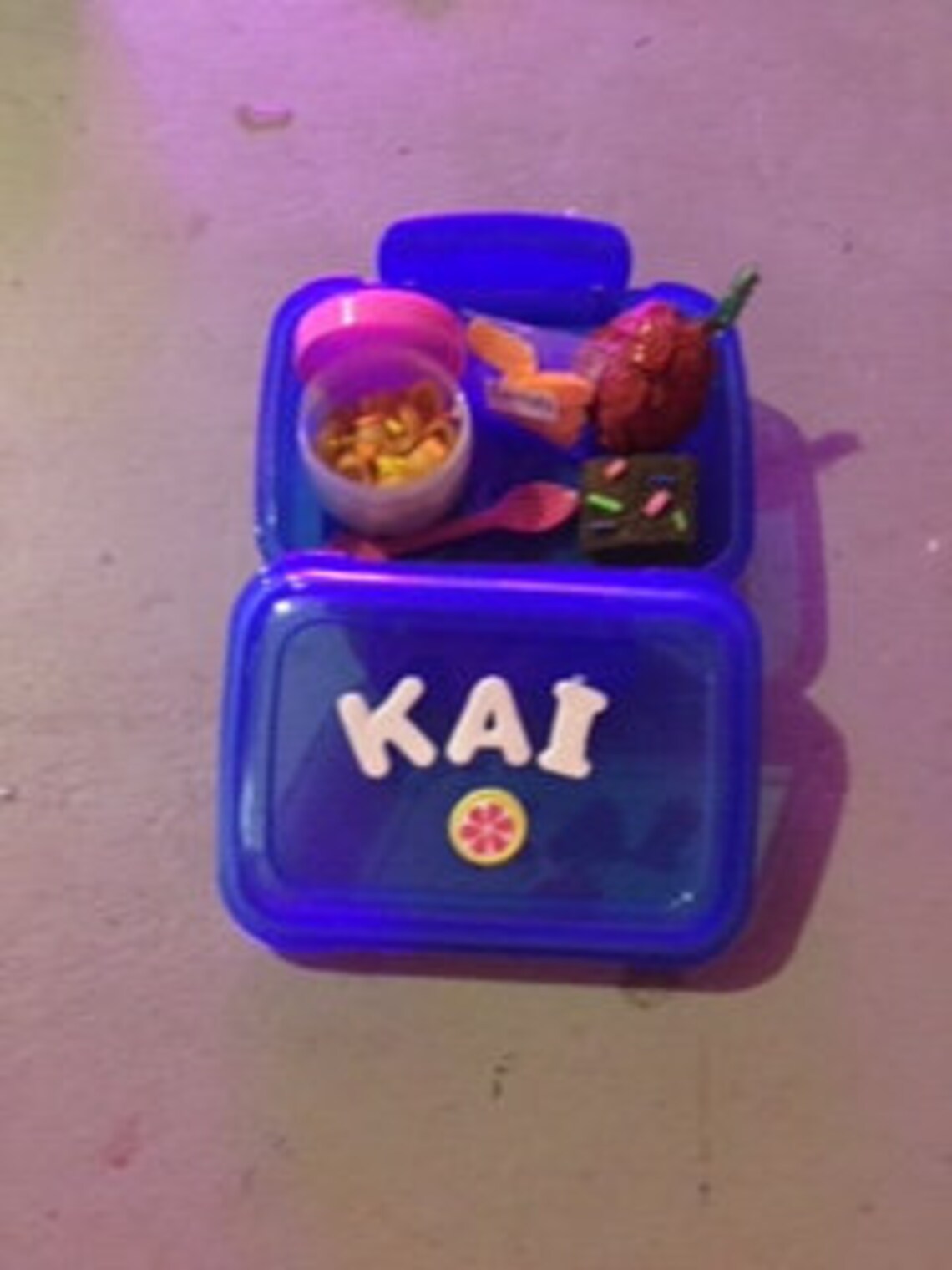 18 Inch Doll Lunch Box Stuffed Animal Lunch Box Etsy