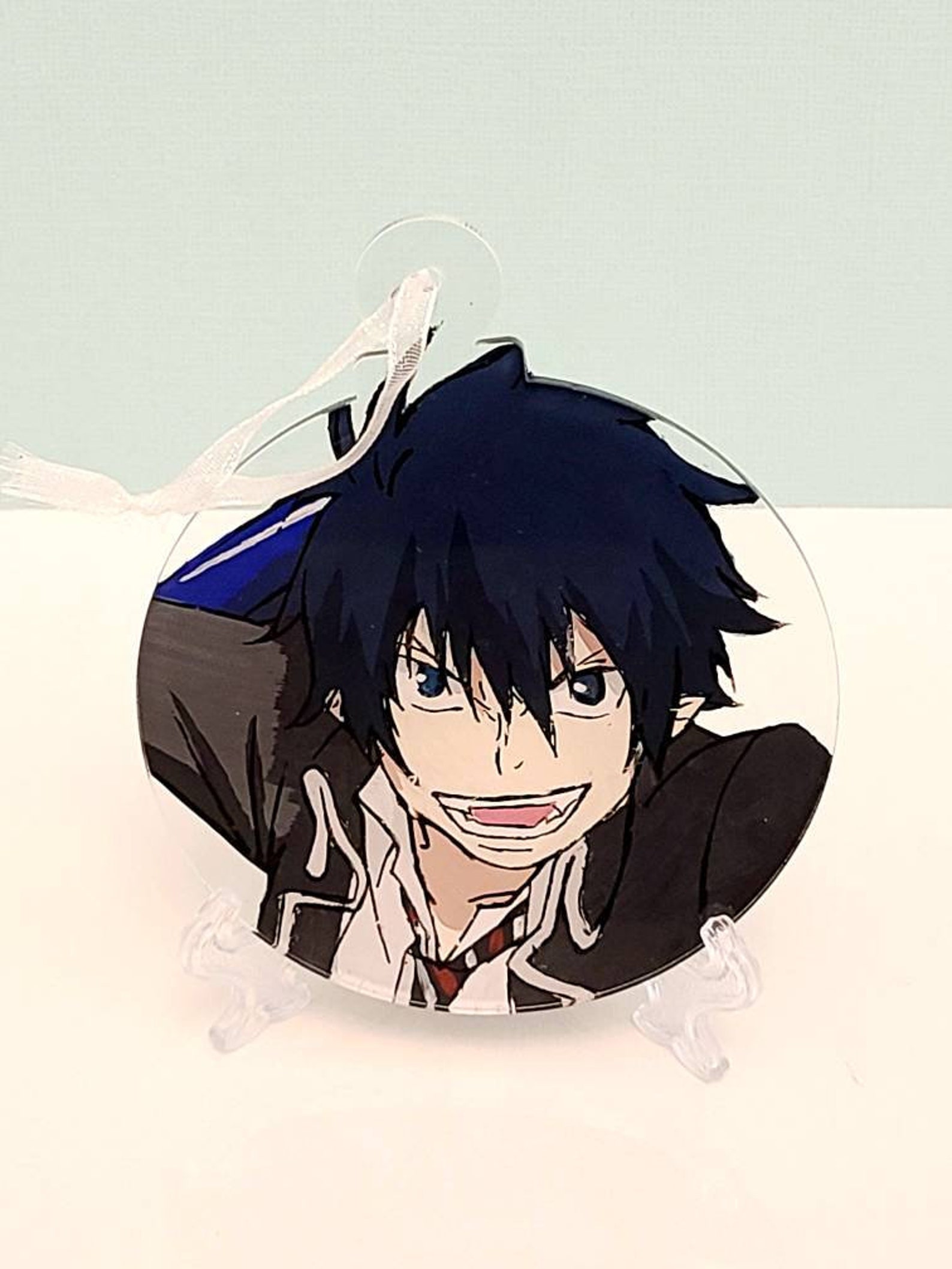 Anime Handmade Painting Plexiglass Ornament, Acrylic Painting Etsy