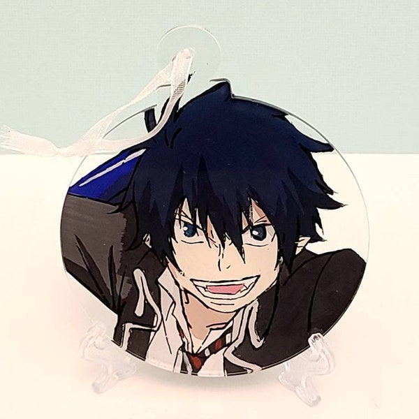 Anime handmade painting plexiglass ornament, acrylic painting