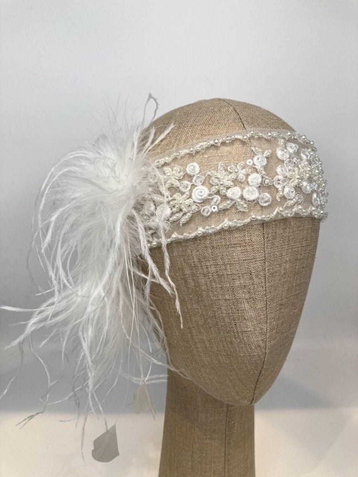 Headband Twenties Style, Art Nouveau Headdress, Art Deco Whimsy