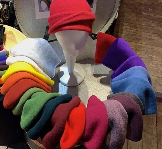 Soft Cap Versatile Felt Cap - Etsy 