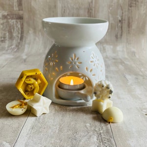 Wax Burner Gift Set - Petal