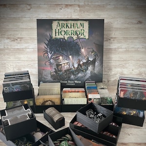 Arkham Horror + ALL 3 Expansions Game Organizer