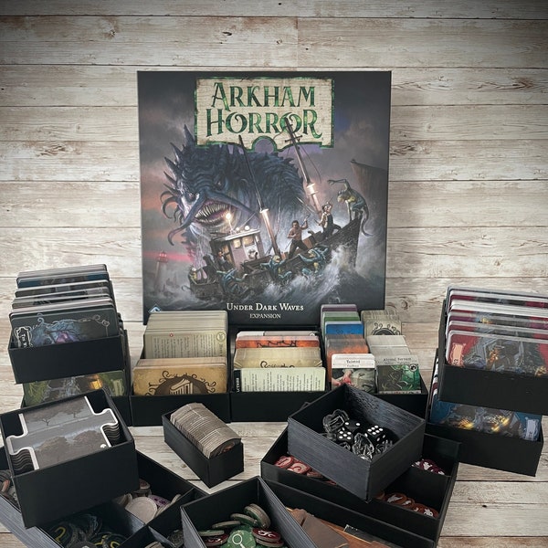 Arkham Horror + ALL 3 Expansions Game Organizer