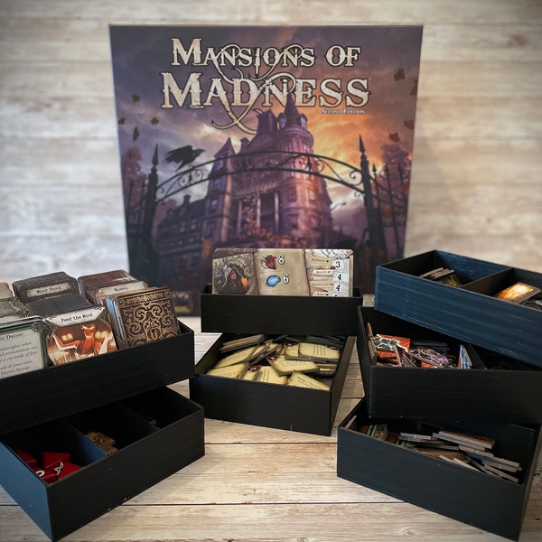 Mansions of Madness + ALL Expansions Game Organizer