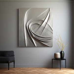 3D Sliver wood wall art, Minimalist carving wall art for home decor, modern contemporary sculpture  for wall decor，3D vision