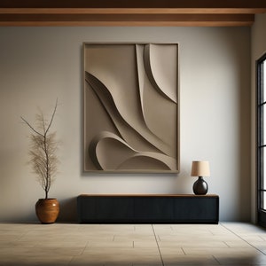 Wood wall hanging, wood bas relief sculpture for wall decor, modern wood wall art,wood carving contemporary decor, abstract chic design