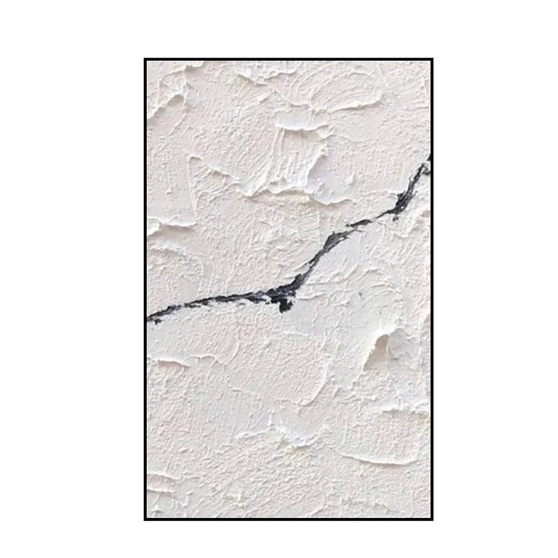 White Texture Painting Original Abstract Painting Modern White Etsy