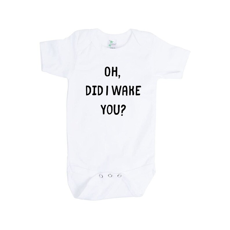 Funny Baby Onesies, Gender Neutral Baby Clothes, Baby Shower Gift, Gift for Baby, Coming Home Boy Outfit, Gift for New Parents image 3