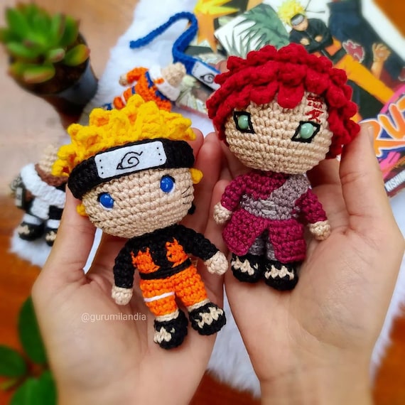 Anime Dolls 9 Beast Controllers : Amigurumi Patterns Leaf Ninja