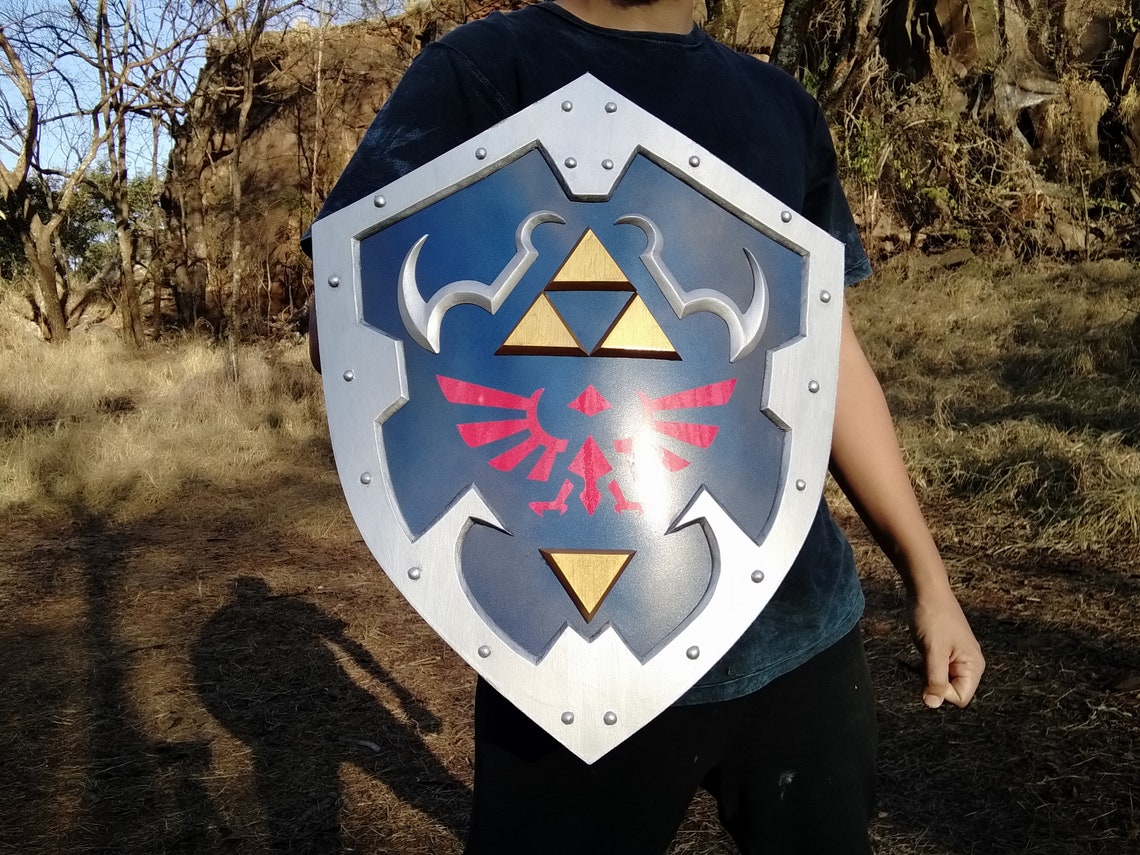 Hylian Shield Ocarina of Time game version from The Etsy