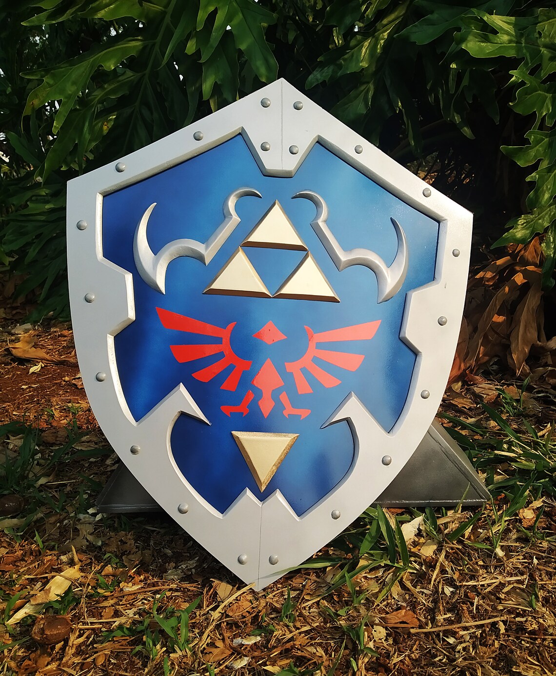 Hylian Shield Ocarina of Time Game Version From the Etsy