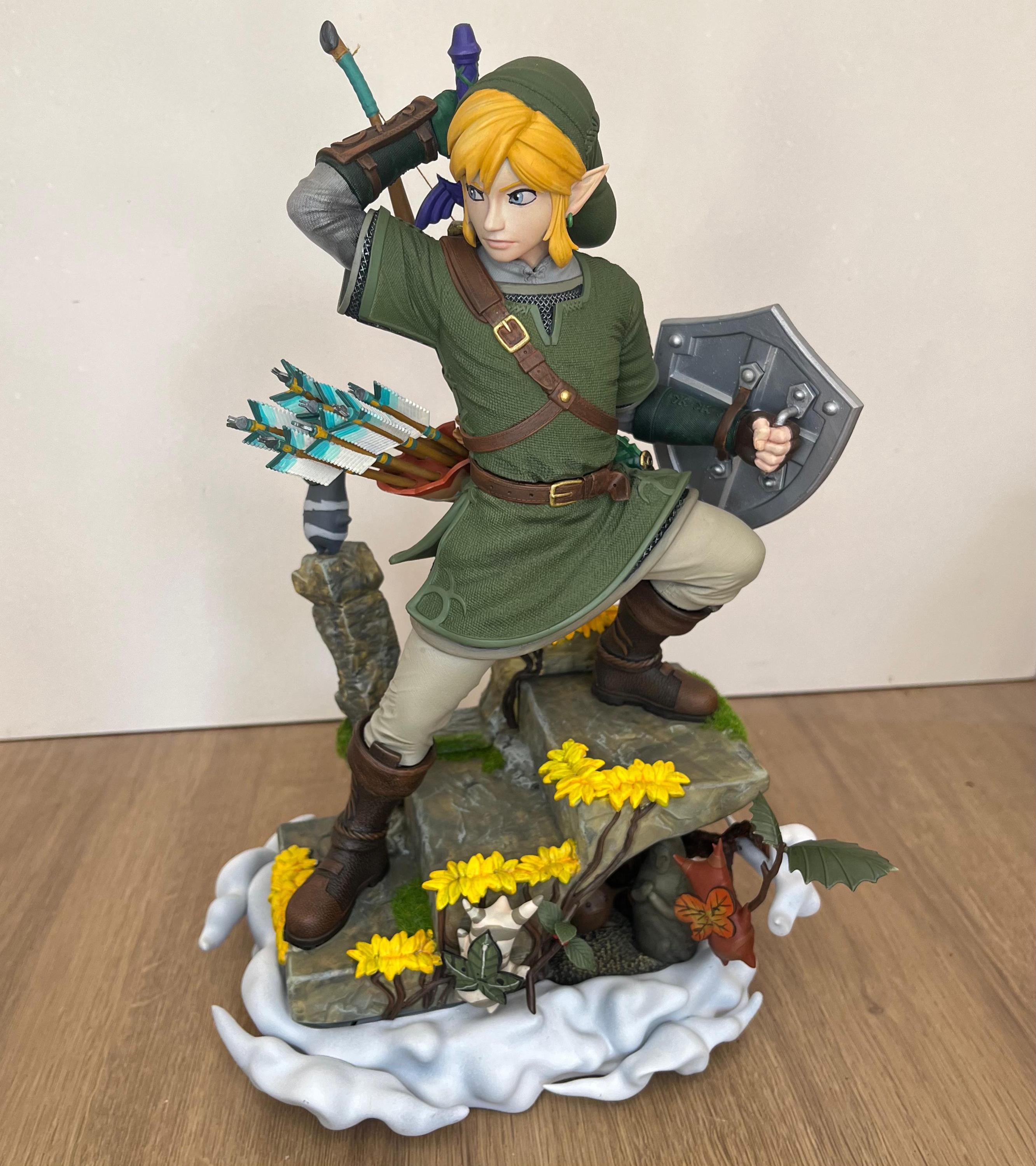 Link (tears of the Kingdom Twilight Set.) Action Figure 3D Printed
