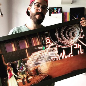 Legend Of Zelda: Twilight Princess - Midna&#39;s Farewell Shadow Box