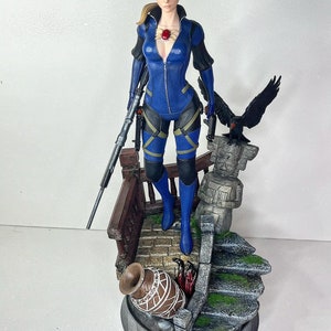 Diorama Inspired by Jill Valentine of Resident Evil 5 - Resident