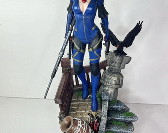 バイオハザード 5 のジル バレンタインに触発されたジオラマ - バイオ