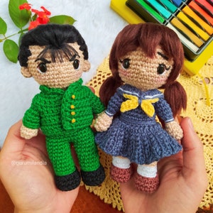PEDIR Yusuke & Keiko PDF: Patrones Amigurumi