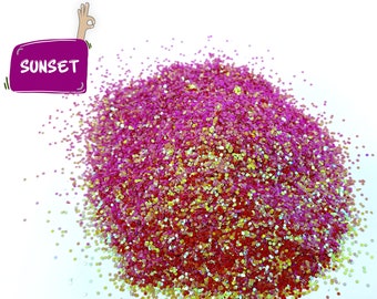 Summer glitter, Polyester Glitter, Nail art, Tumblers, Slime, Deco, Crafts, Resin Art, Glitter, Confetti, color shift glitter, pink glitter