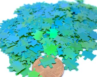 Green martin shape glitter tumbler glitter nail glitter DIY project glitter green glitter blue glitter slime glitter craft glitter confetti