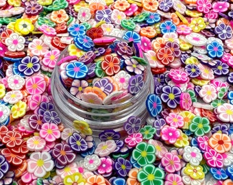 Spring clay shape glitter, Polyester Glitter, Nail art, Tumblers, Cups, Slime, Deco, Crafts, Resin,Glitter,summer shape, spring, flower