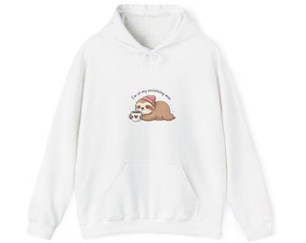 I'm at my socializing max hoodie | Introverte sweater met grappig citaat