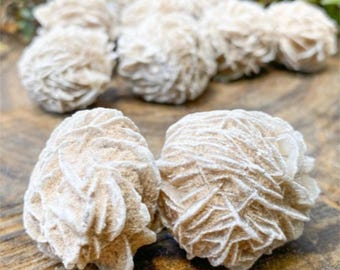 AAA Desert Rose Selenite Buds: Raw Healing Crystals (1-2 inch)