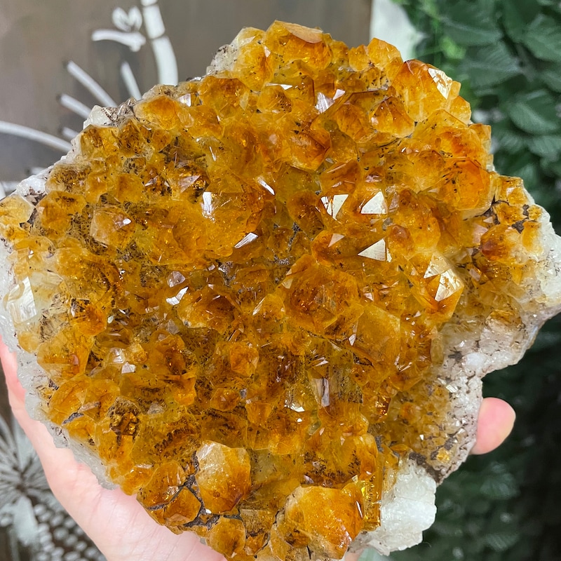 Citrine Geode - Etsy