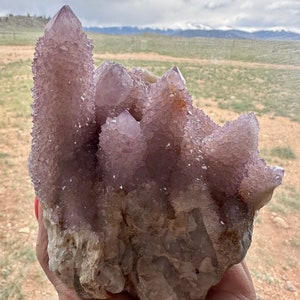 Spirit Quartz Amethyst, Spirit Quartz Cluster, Sprit Quartz Crystal Points, AAA Grade, Cactus Quartz, Spirit Quartz Crystal.