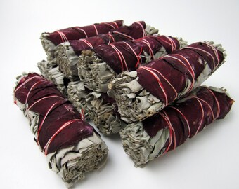 Rozenblaadjes + witte salie 4