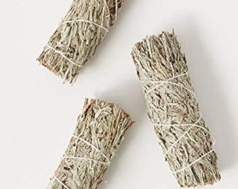 BLUE SAGE 4 INCH - Blue Sage Smudge Sticks - Perfect Sage Stick Smudge Sticks Smudging Kit Replenishment