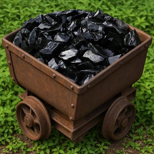 Black Obsidian Crystal Gift Set – Raw Protection Stones for Energy Cleansing & Spiritual Healing | Vortex7Chakras