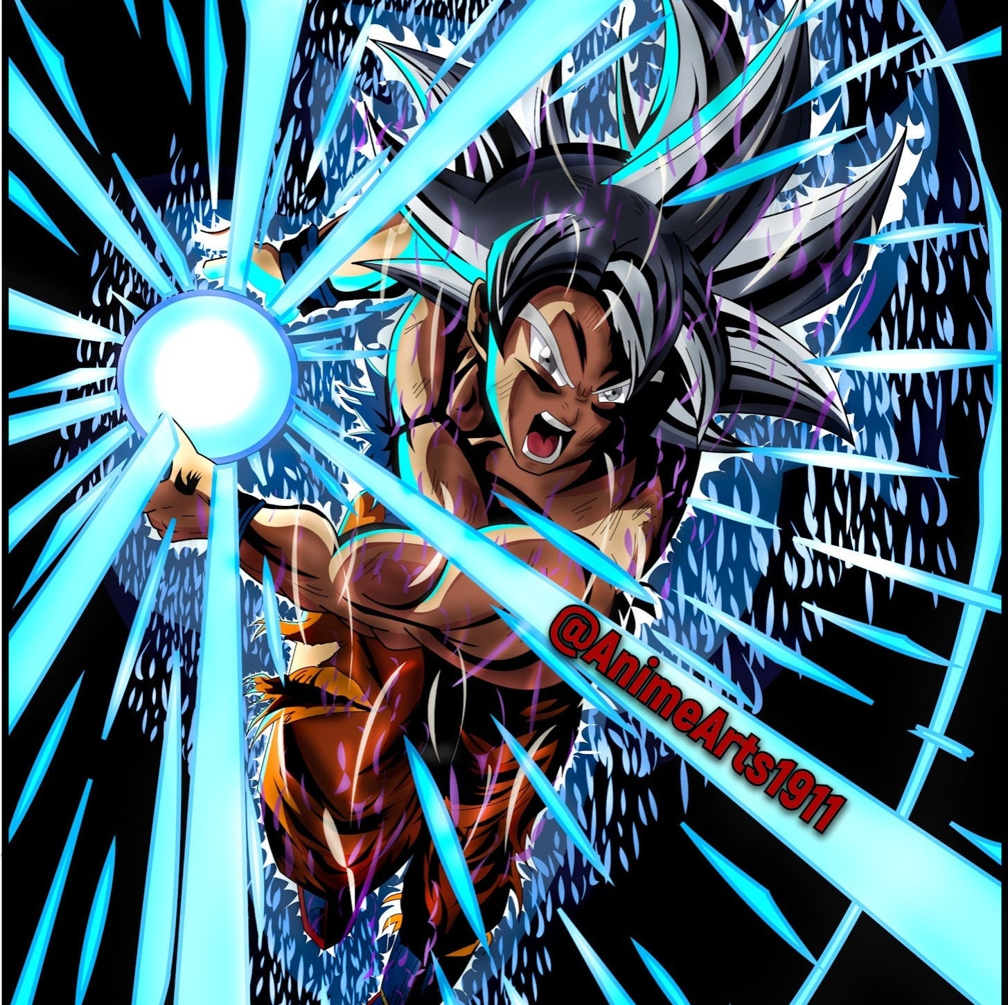 Ultra Instinct Goku - Etsy Denmark Ultra Instinct Goku - Etsy Denmark